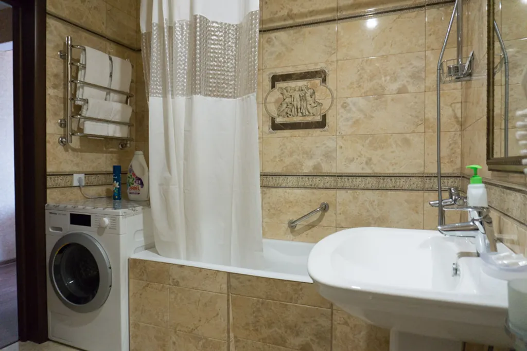 Квартира Квартира Двухкомнатный четырёхместный апартамент с кухней в отеле Либерти Флай — Адлер