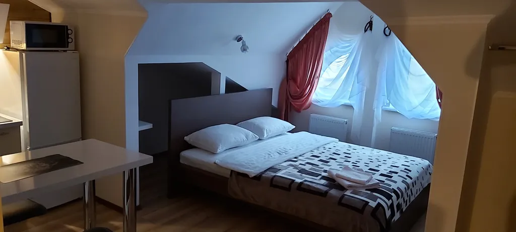 Квартира-студия на мансардном этаже