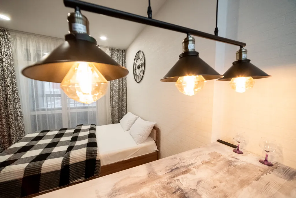 Квартира-студия "Контраст"рядом с Планетой