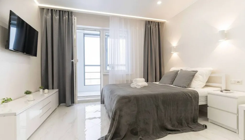 1-к апартамент с видом на город