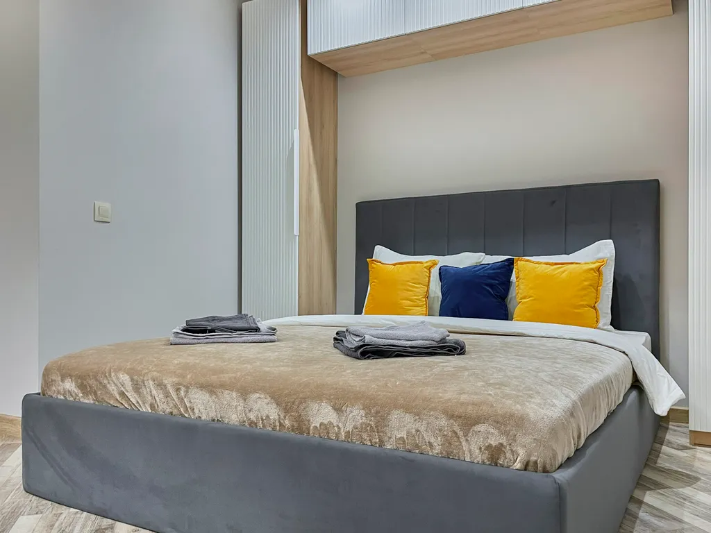 Современная студия до 4 гостей, рядом с ТЦ Мега, Шереметьево в 10 минутах