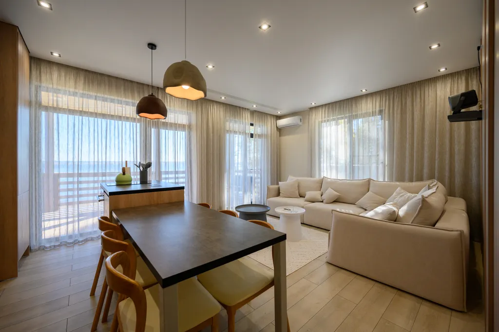 Комфортабельный дом у речного плёса