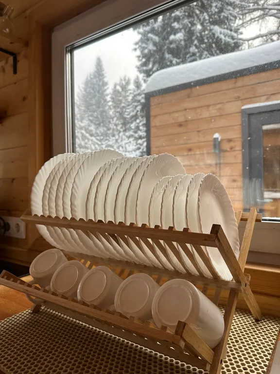 Дом в лесу с баней и чаном