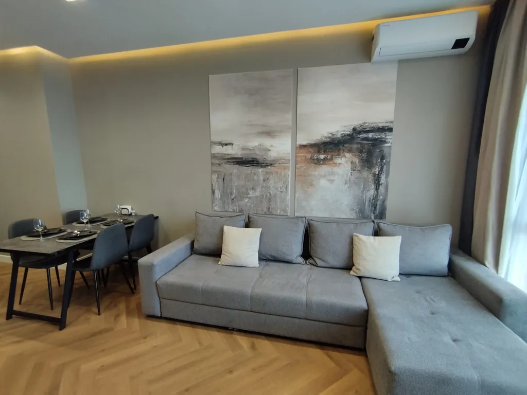 Стильная квартира с видом на горы