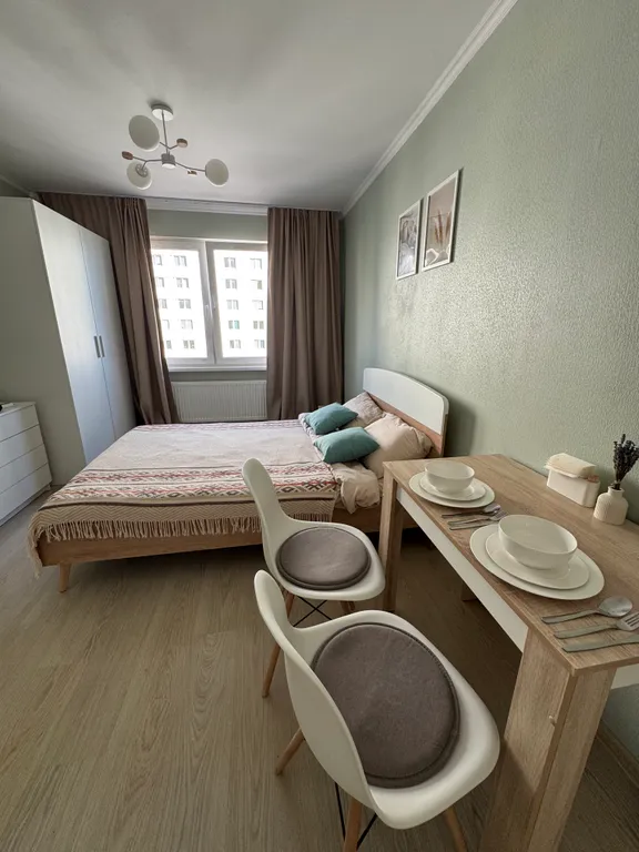 Квартира Квартира Уютная студия в стиле Сканди — Санкт-Петербург