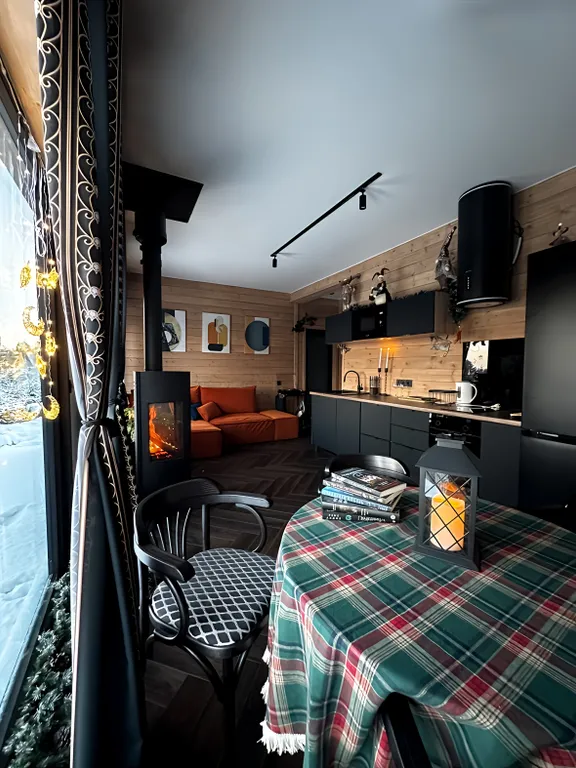 Коттедж Панорамный домик на склоне у Игоры — Орехово