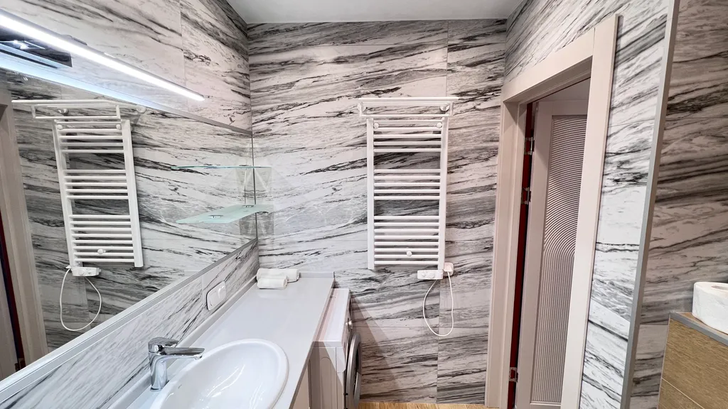 Апартаменты двухкомнатные в пяти минутах ходьбы от моря