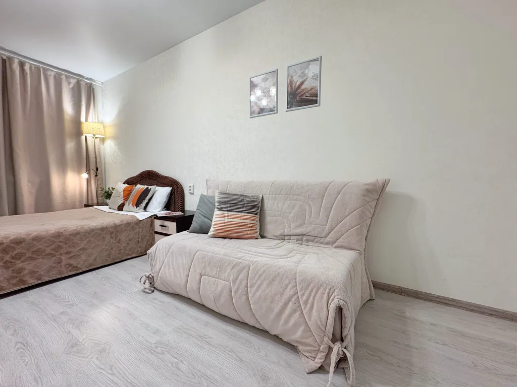 Уютная 2-комнатная квартира в новом доме в районе Театральной площади