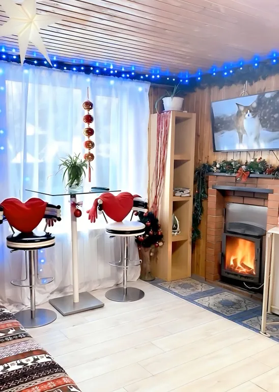 Домик  — с баней, камином и мангалом