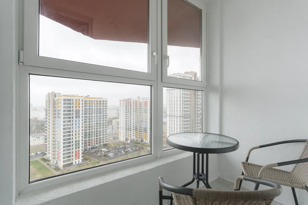 Апартаменты с видом на город в районе Минск мир