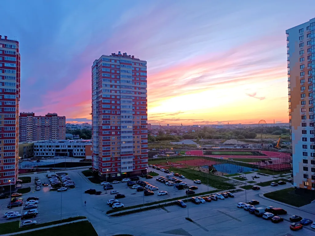 Новая студия с красивым видом в центральном районе