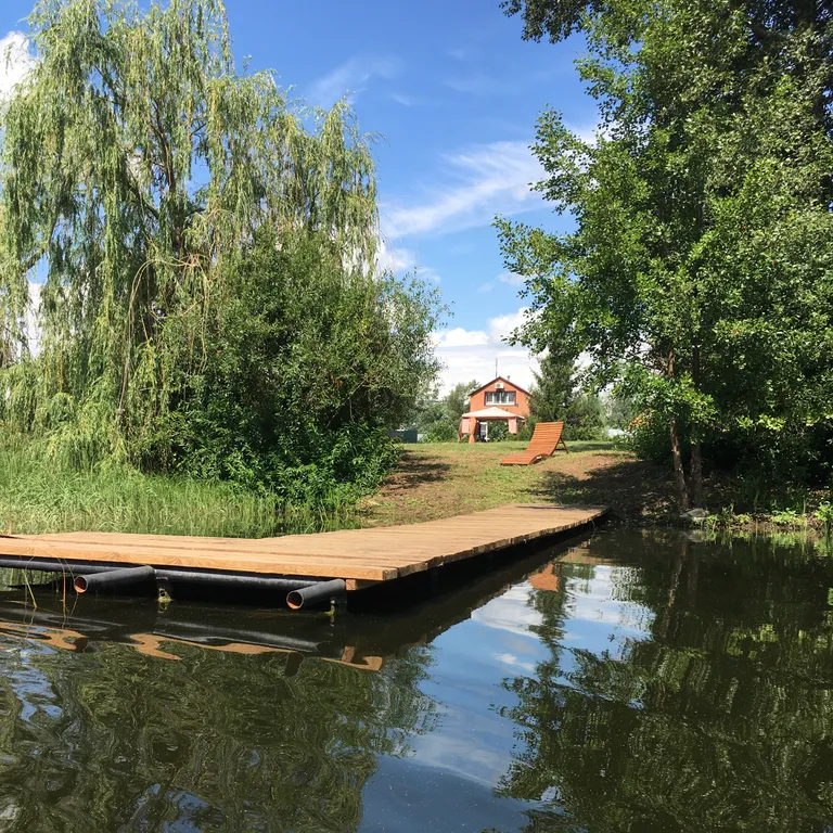 Коттедж Дом на берегу озера — Нефтегорск