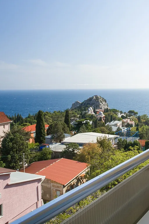 Видовая студия в Симеизе с 2 балконами