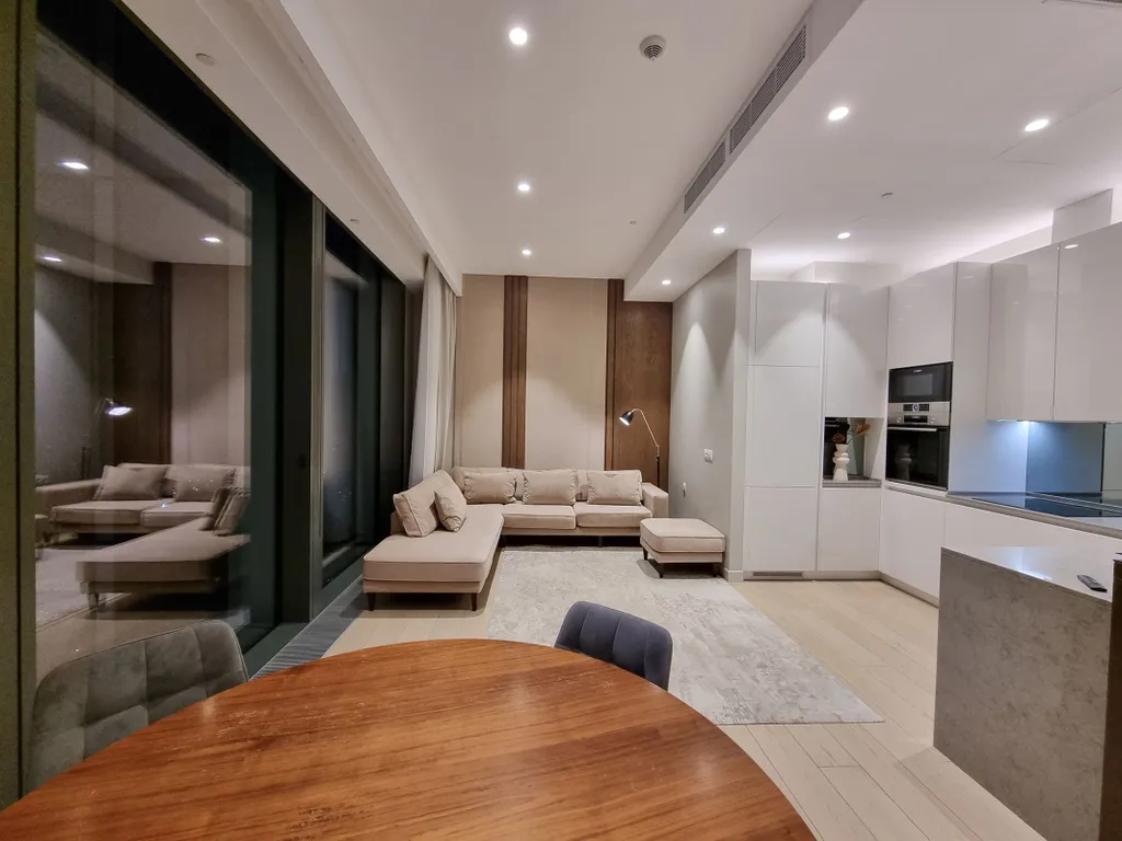 Угловой апартамент в Москва сити