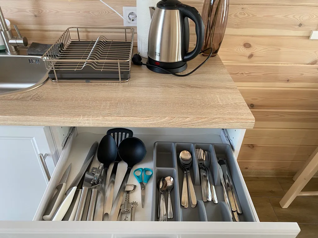 Светлый ХюггеДомик с сауной