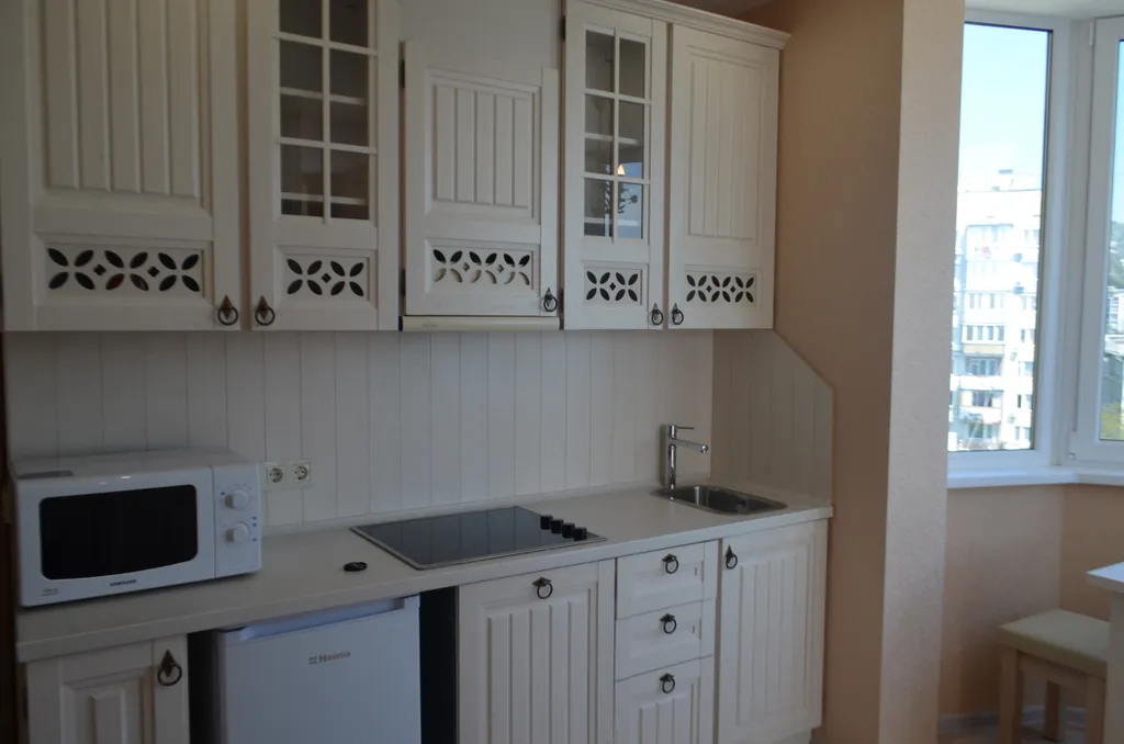 Стильная квартира студия с шикарным видом на море в Мисхоре