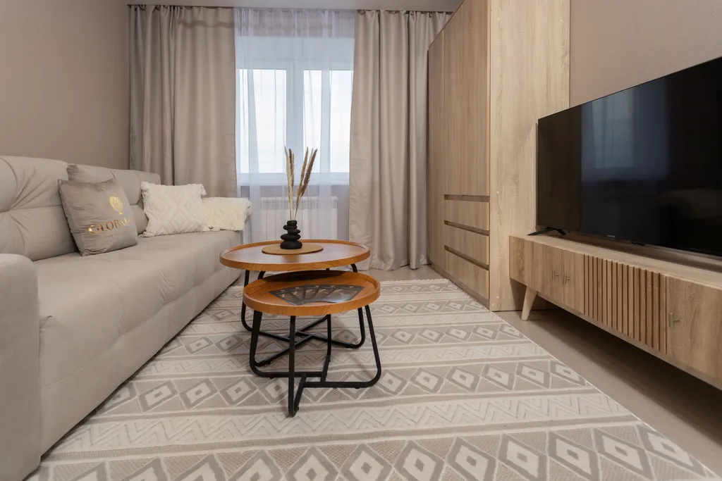 Сканди-шик с сауной и панорамным видом в центре