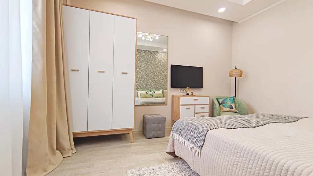 Новый апартамент с балконом и волшебной панорамой гор. Живите в сказке