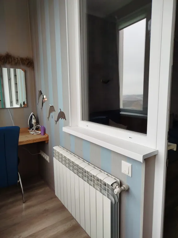 Замечательная квартира в районе 7 горбольницы с видом на горы