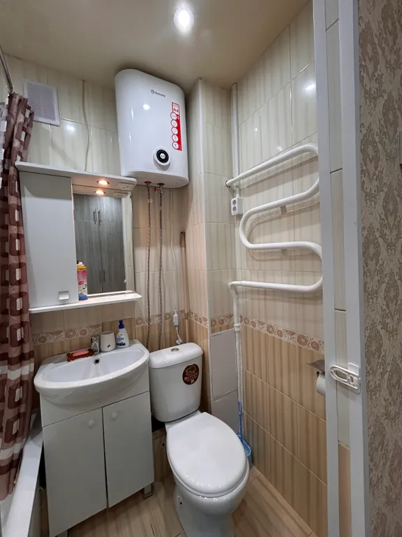 Уютная студия с видом на море и город