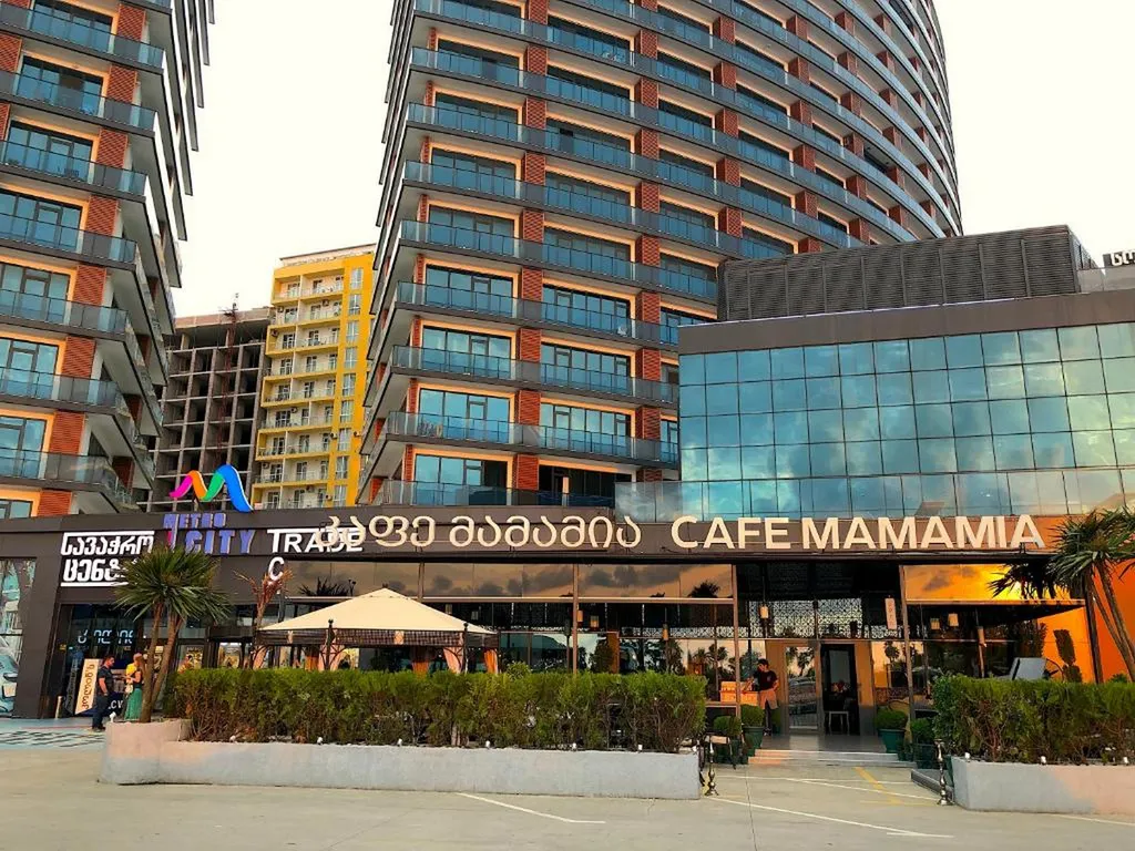 Квартира Апартаменты у моря с шикарным видом в апарт-отеле orbi beach tower — Батуми