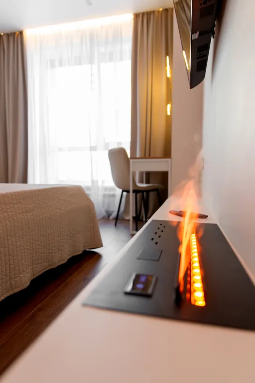 Квартира с камином в ЖК Кварталы 17/77