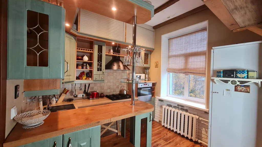 Квартира Квартира Атмосферная трёшка с видом на Екатерининский парк. — Пушкин