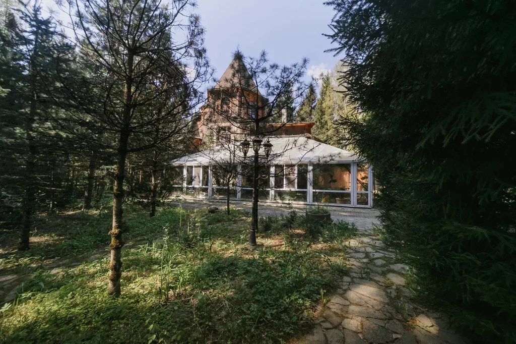 Коттедж Дом с тропическим бассейном, сауной и каминами — Московский