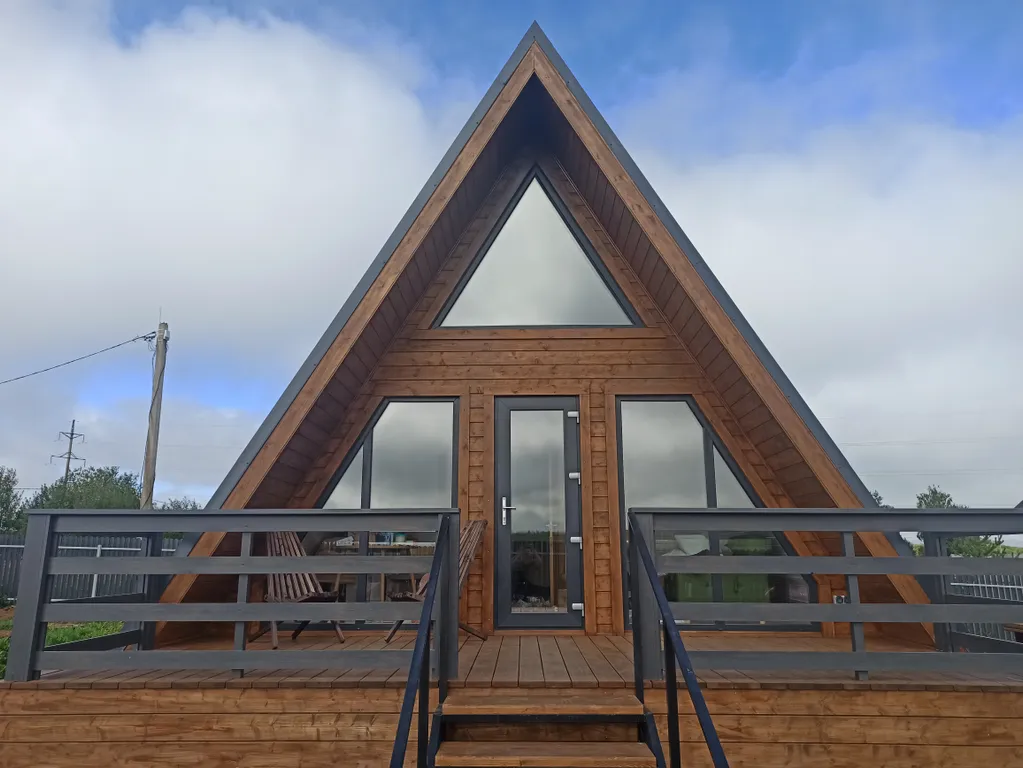 Коттедж Уютный домик а-фрейм — Суздаль