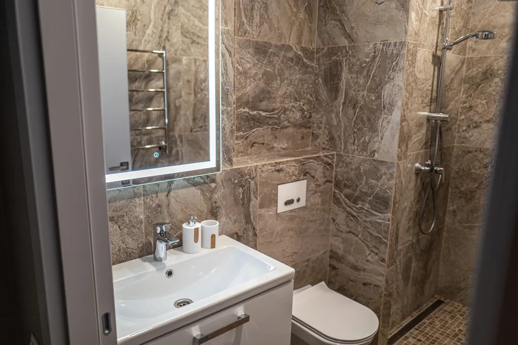 Семейные апартаменты с террасой и видом на горы