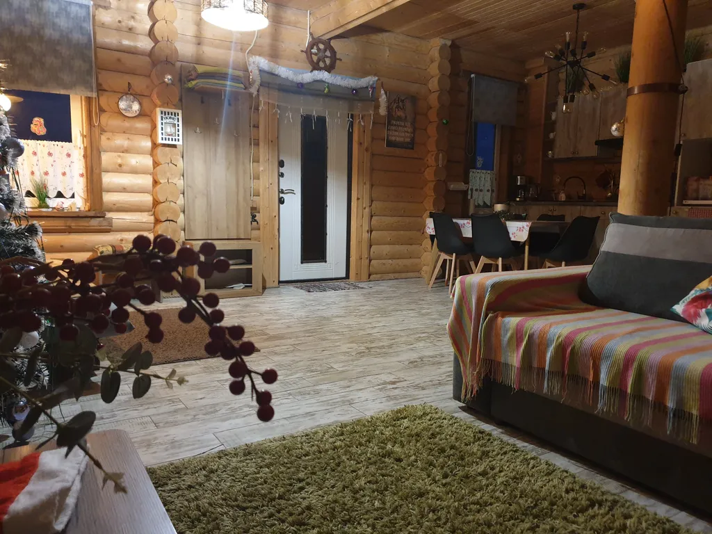 Коттедж Экологический дом - сруб на побережье Балтийского моря — аренда посуточно в Заостровье