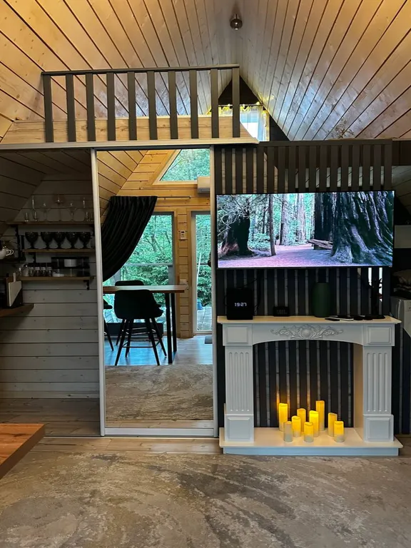 Шале в лесу в Подмосковье