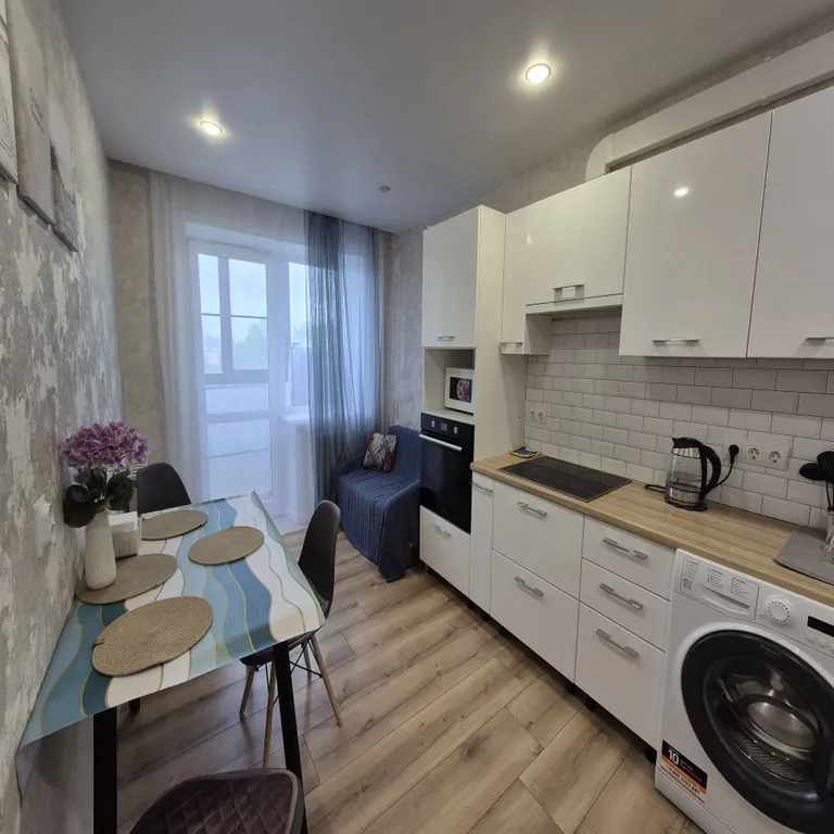 Уютная 1-комнатная квартира с видом на Каму