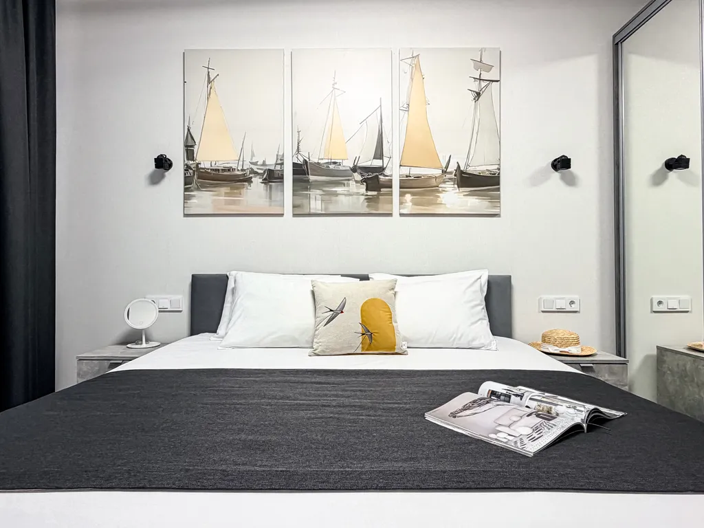 Квартира Квартира Уютна студия Паруса рядом с морем — Анапа