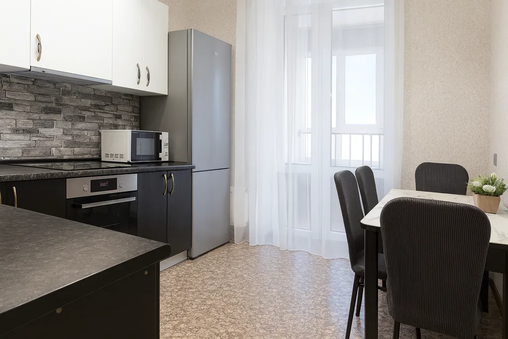 Квартира с красивым видом на город