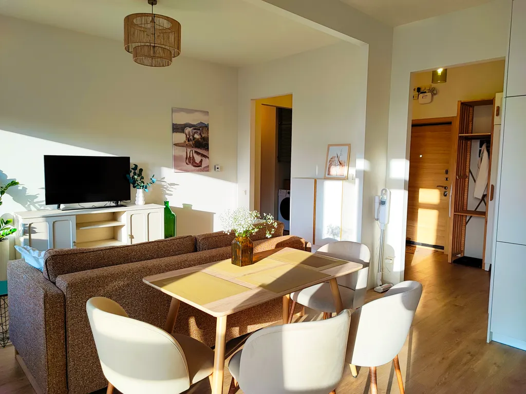 Квартира Двухкомнатная квартира Eco villa у Экспофорума и Пушкина — Санкт-Петербург