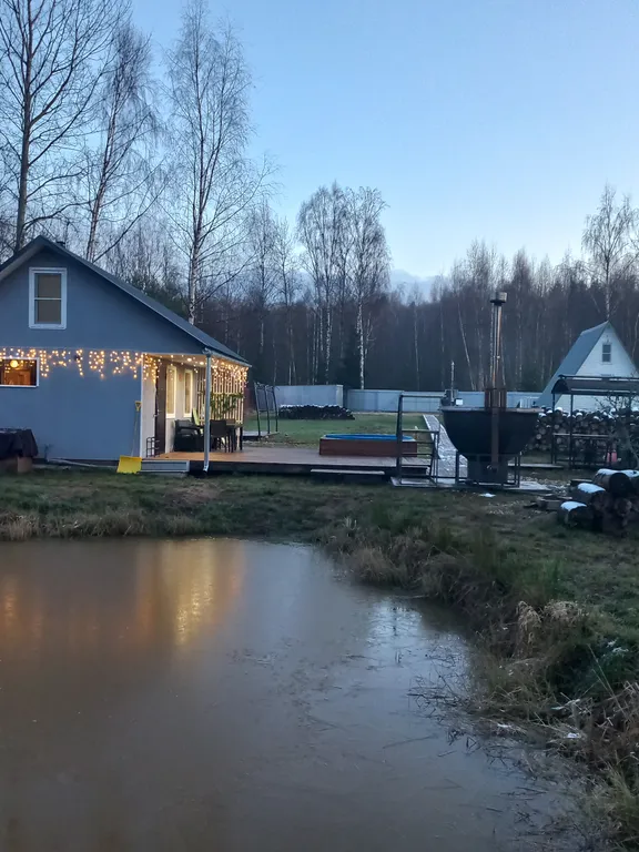Дом с баней и чаном Теплое местечко