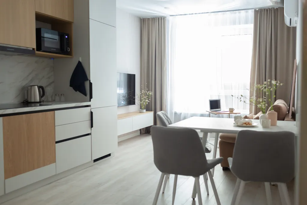 Чудесная светлая евро 2-комнатная квартира в премиум жк