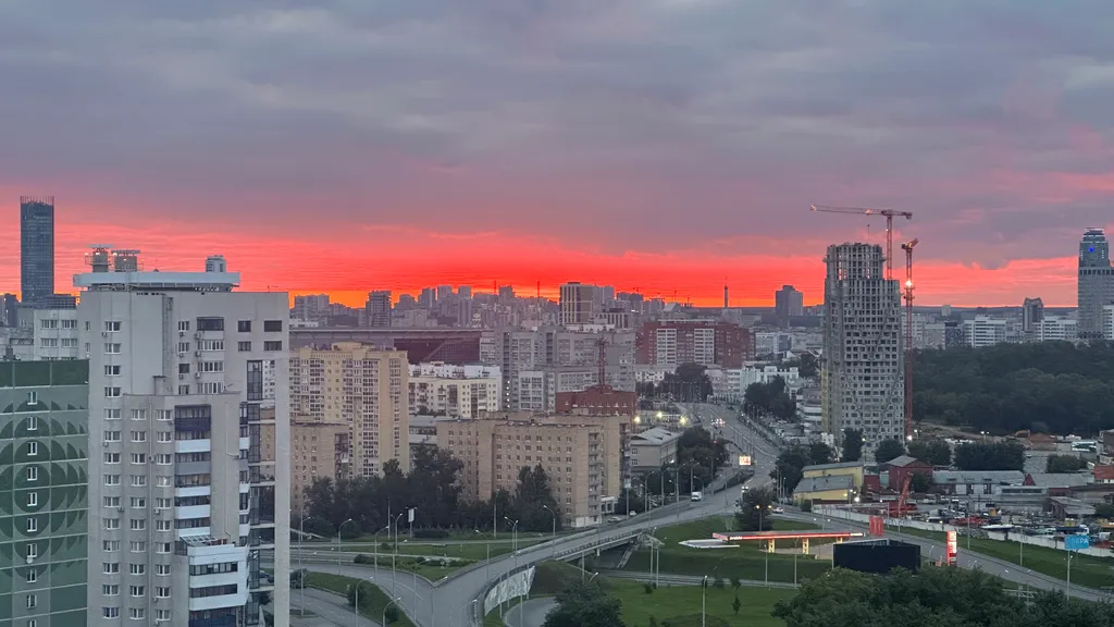 Квартира Уютная квартира на высоте 18 этажа с потрясающим видом на город — Екатеринбург