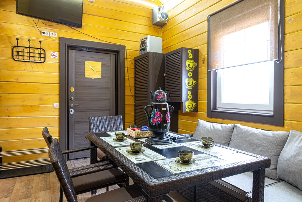 Коттедж Загородный дом с русской баней и множеством развлечений для всей семьи — Лобня