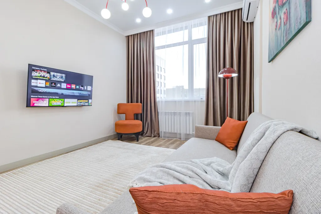 Красивая квартира с дизайнерским ремонтом