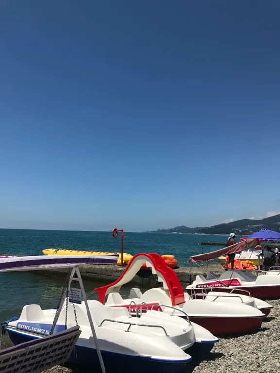 Квартира Квартира Студия на берегу моря — Адлер