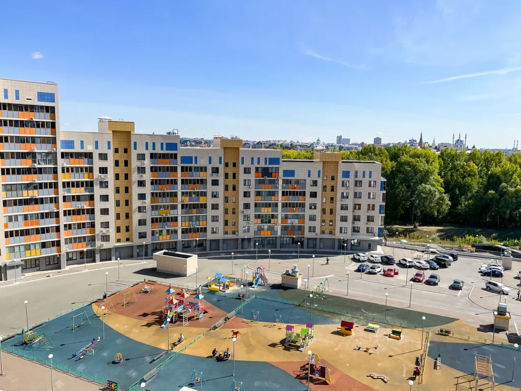 Квартира 2-комнатные апартаменты с видом на Кул-Шариф — Казань