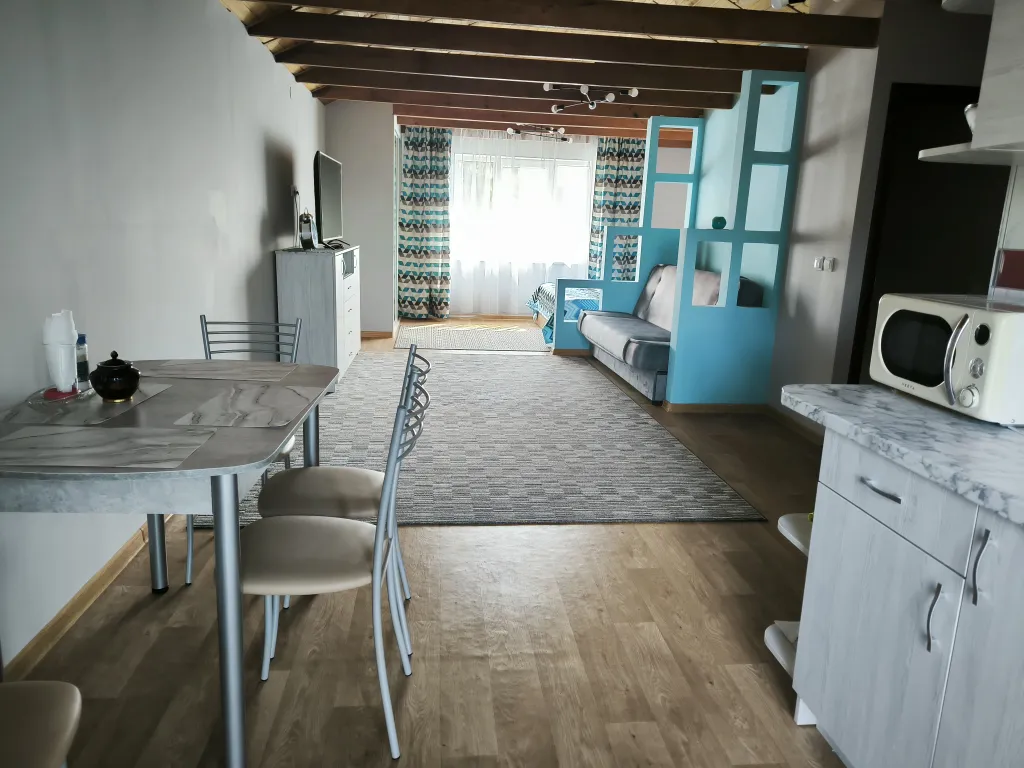 Уютная студия в тихом зелёном районе