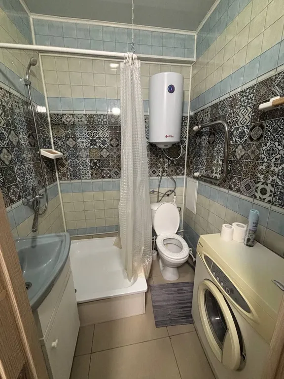 Студия в новом доме, горячая вода есть всегда