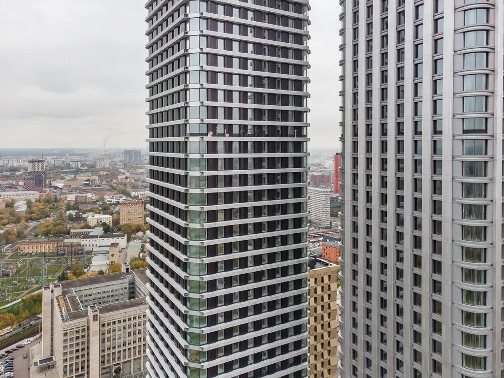 Квартира Апартаменты "Terrace 45" на 45м этаже с 2 отдельными спальнями — Москва