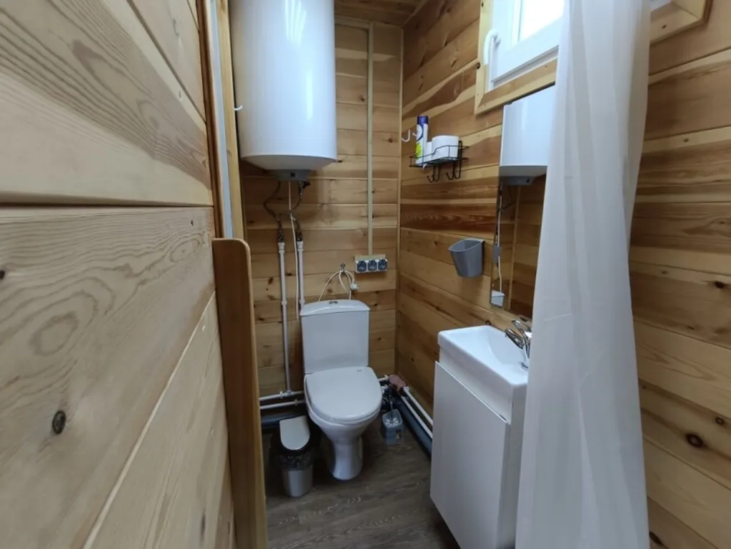 Домик с панорамным видом