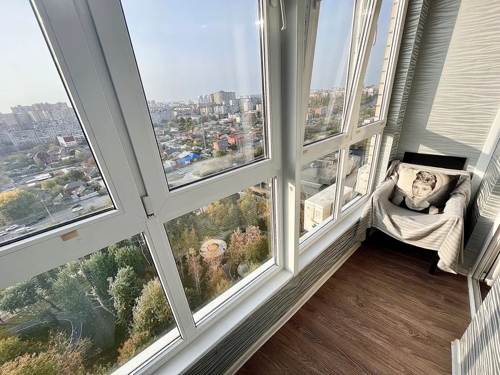 Квартира Комфортная квартира-студия с прекрасным видом на город — Краснодар