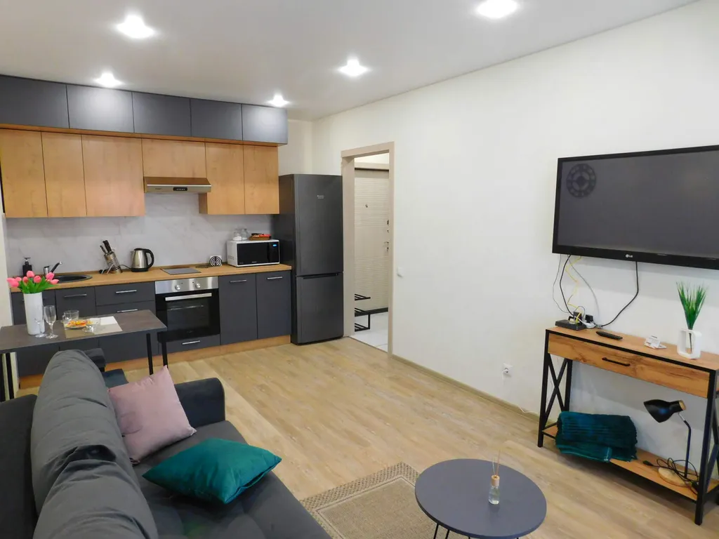 Квартира Уютная студия в Индустриальном районе ЖК Норд — аренда посуточно в Барнаул