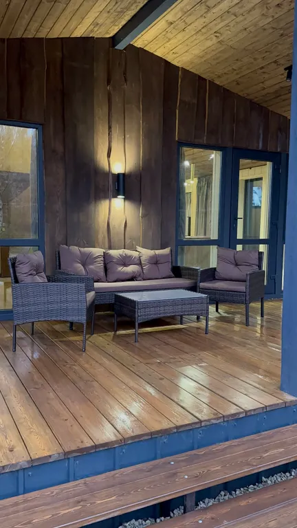 Дом с сауной и купелью в Подмосковье